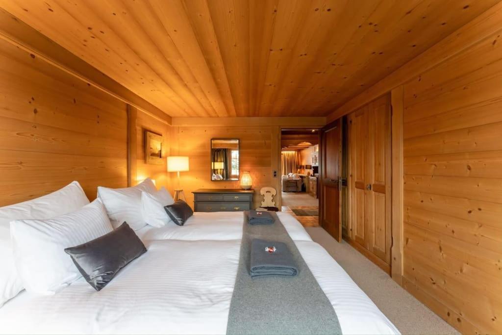 Charming Alpine Apartment Gstaad Eksteriør bilde