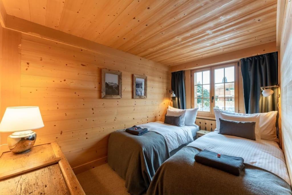 Charming Alpine Apartment Gstaad Eksteriør bilde
