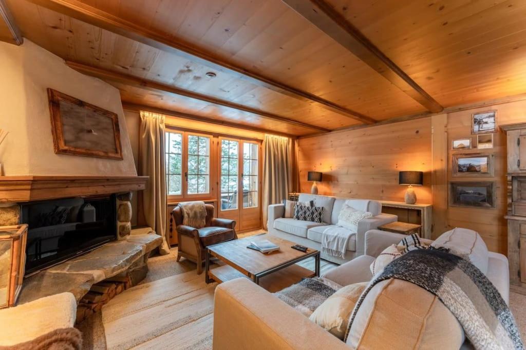 Charming Alpine Apartment Gstaad Eksteriør bilde